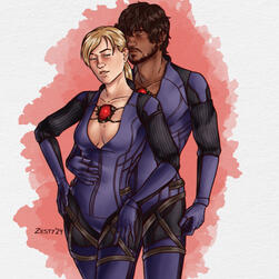 Jill x Carlos Commission