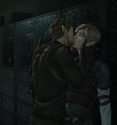 RE2 Leon x RE8 Chris
